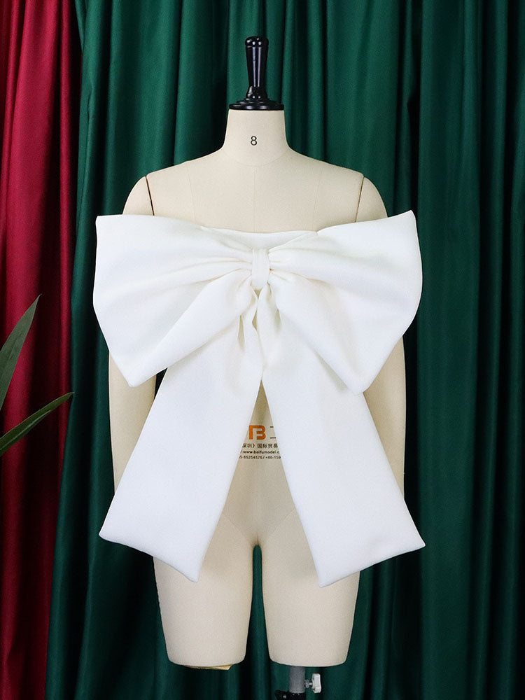 Sweet Bow Tube Tops