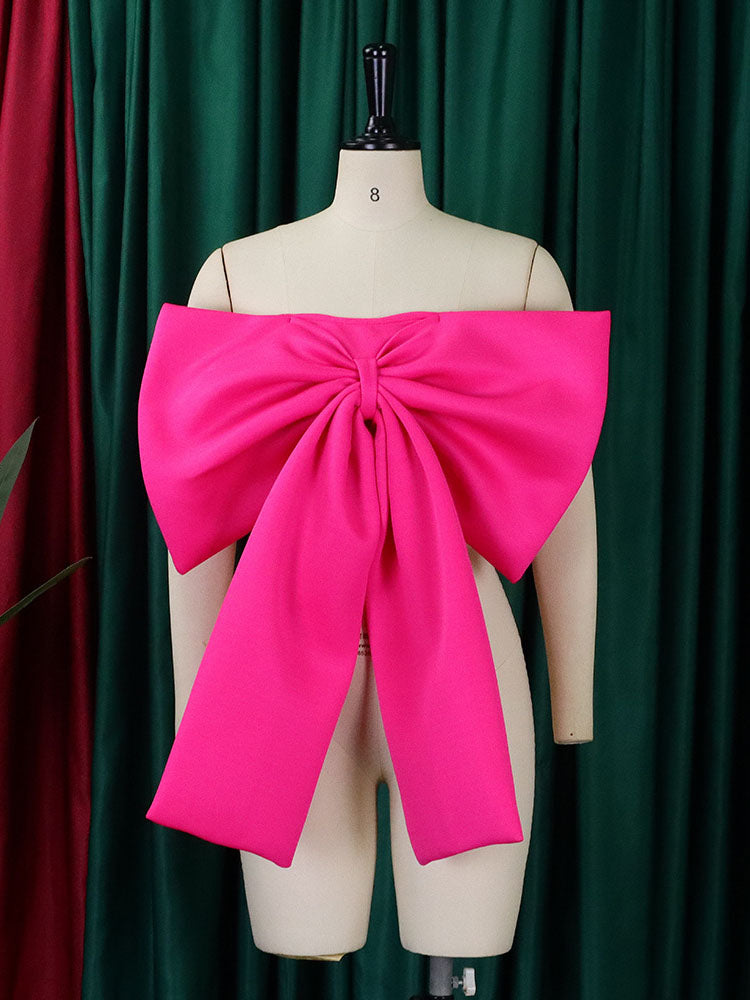 Sweet Bow Tube Tops