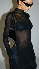 in the Night Mysterious Night Sheer Top