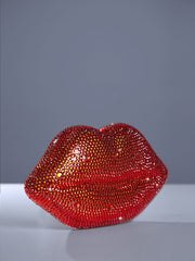 Sac à lèvres rouge flamboyant 