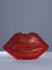 Sac à lèvres rouge flamboyant 