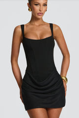 Robe moulante simple et sexy à la mode