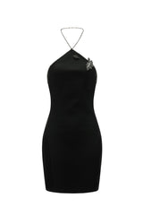 Robe mini bandage dos nu 