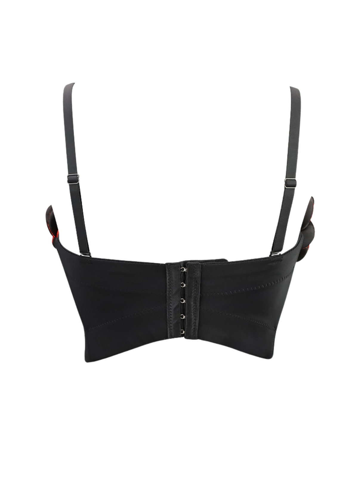 Haut bustier à fleurs spaghetti 