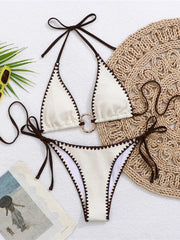 Halter Bikini Two-pieces Bikini Set