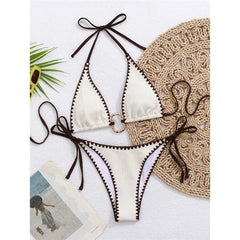 Halter Bikini Two-pieces Bikini Set