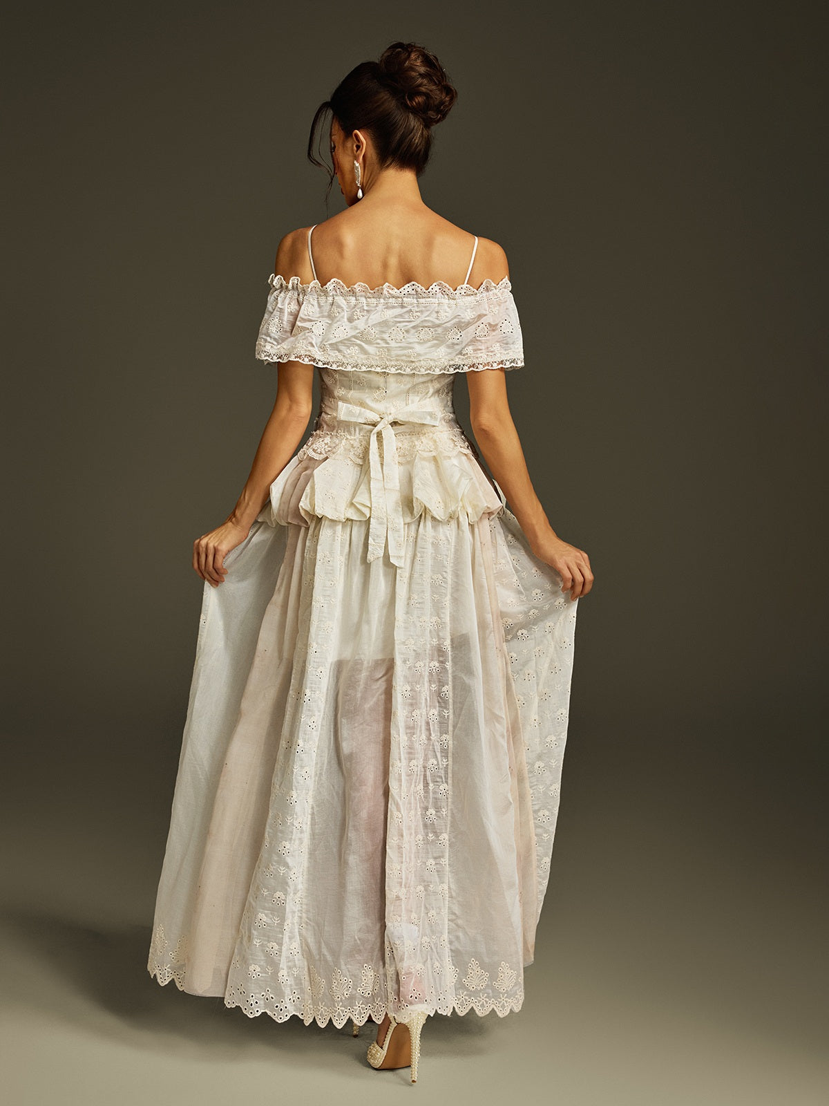 Ensemble jupe à fleurs 