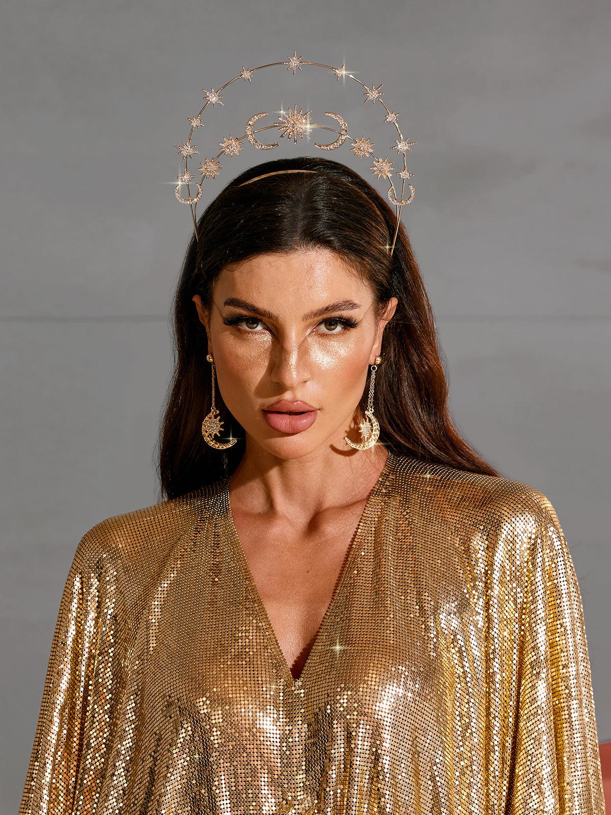 Star Moon Headband Set