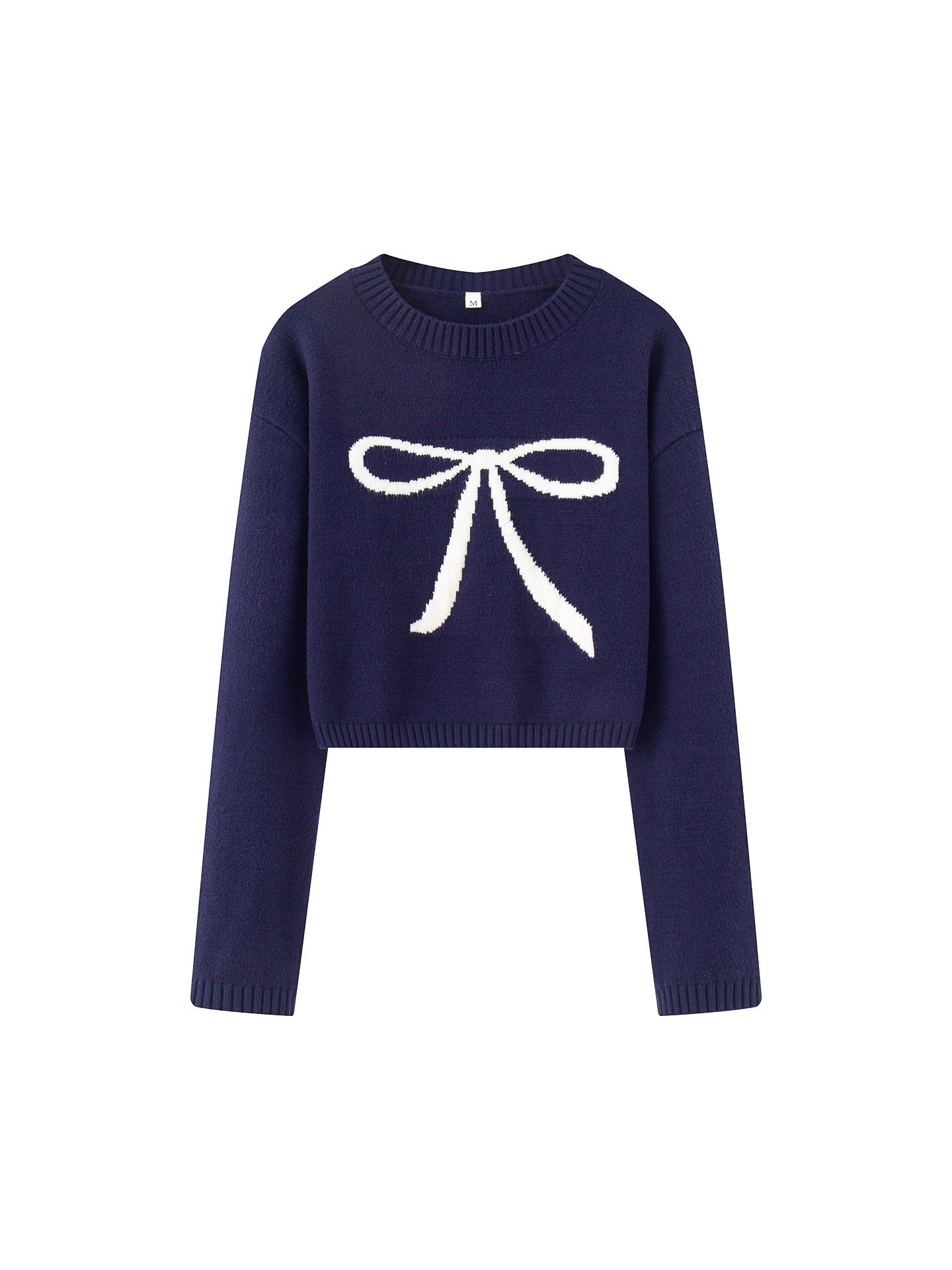 Unique Bow Graphic Sweater