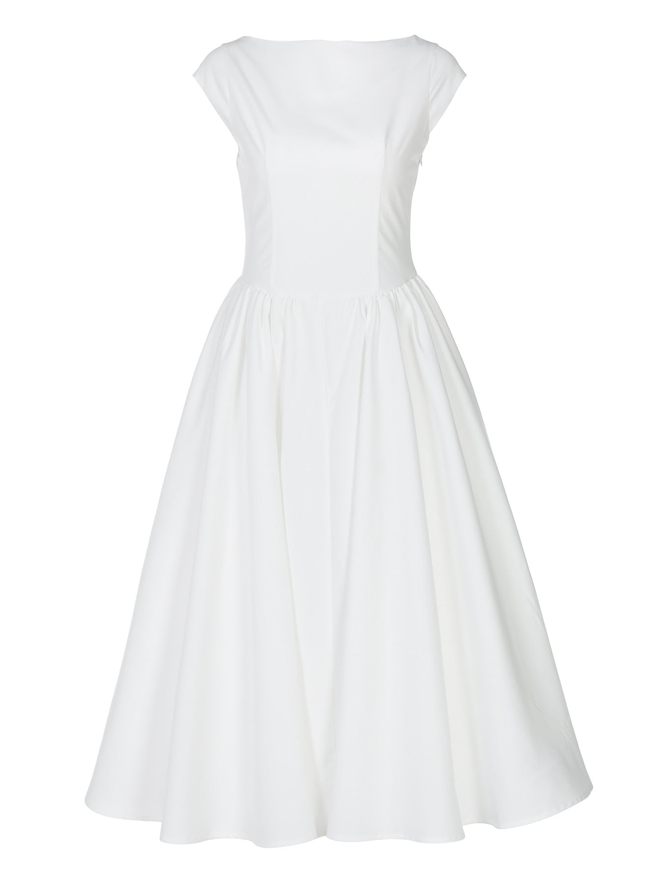 Robe blanche dos nu