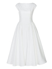 Robe blanche dos nu