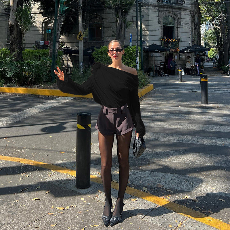 Romantic Off-Shoulder Top