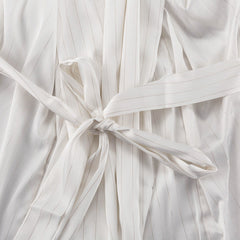 Elegant Silk Stripe Dress