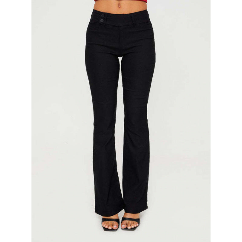 Adventure Black Flare Pants