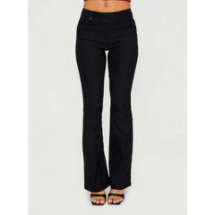 Adventure Black Flare Pants