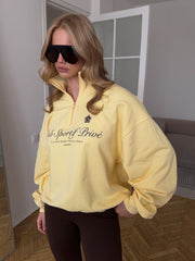 Prive Half Zip Sweatshirt