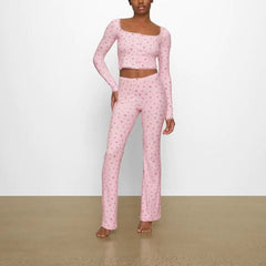 Cozy Comfortable Pajama Flare Pants