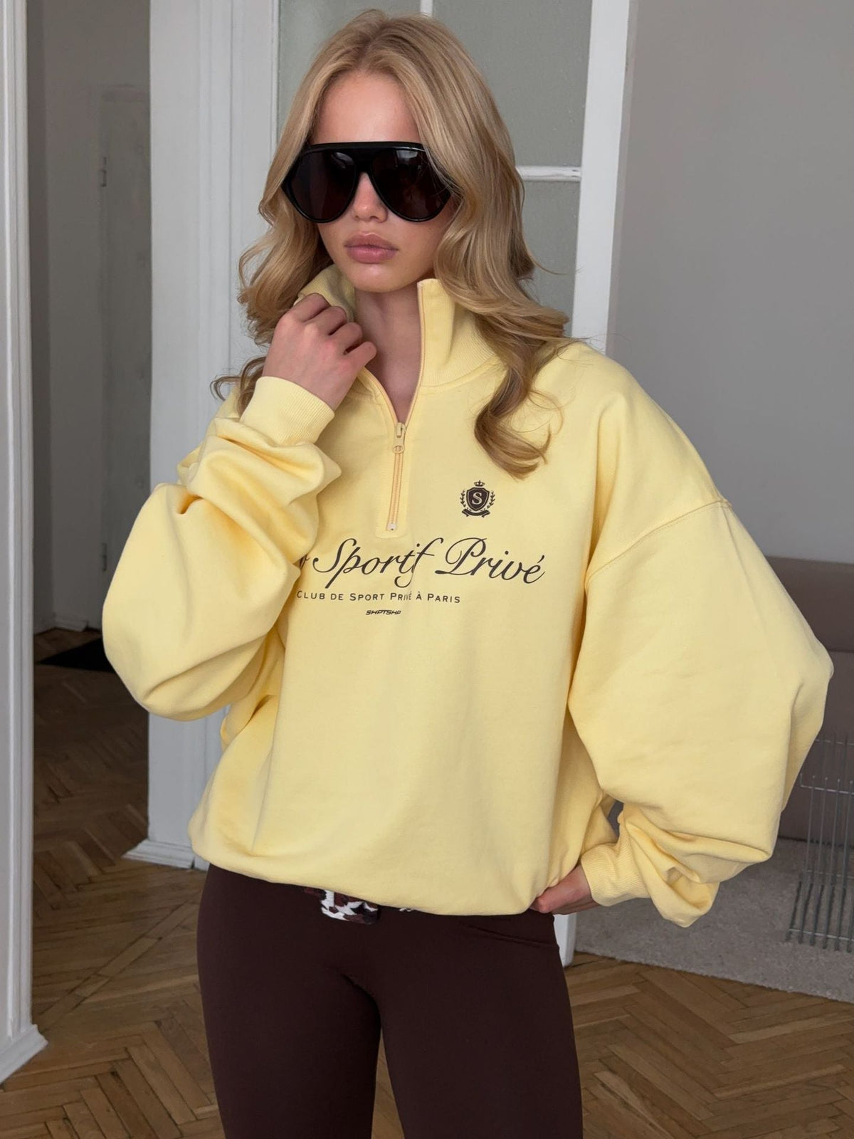 Prive Half Zip Sweatshirt