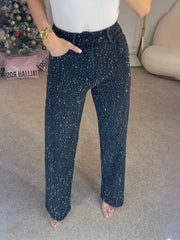 Party Outfit Sparkling Party Sequin Pants