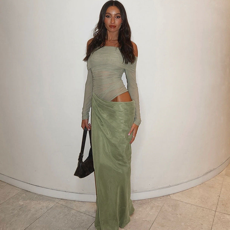 Individualistic Avanguard Asymmetrical Dress