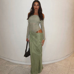 Individualistic Avanguard Asymmetrical Dress