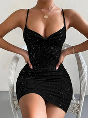 Shining Captivation Sequin Mini Dress