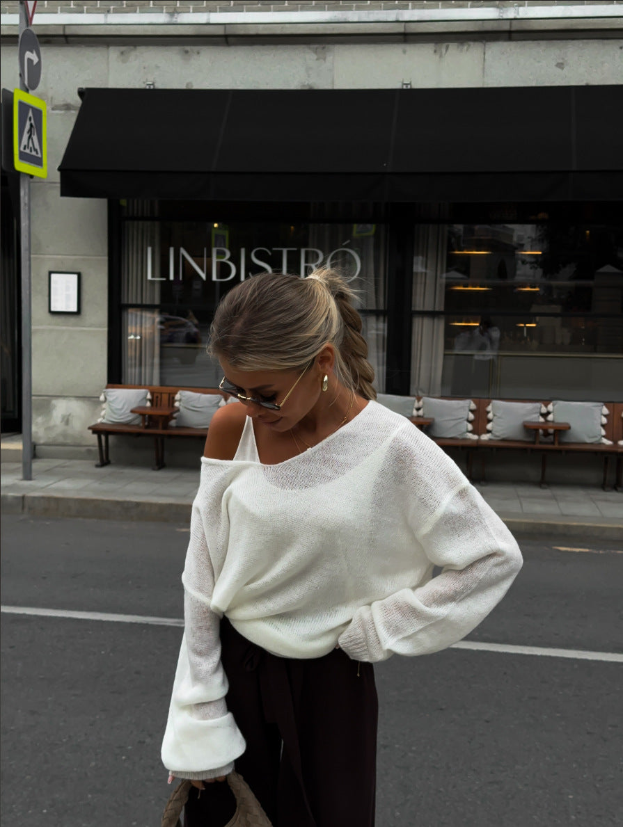 Afternoon Choice Street Casual Sweater