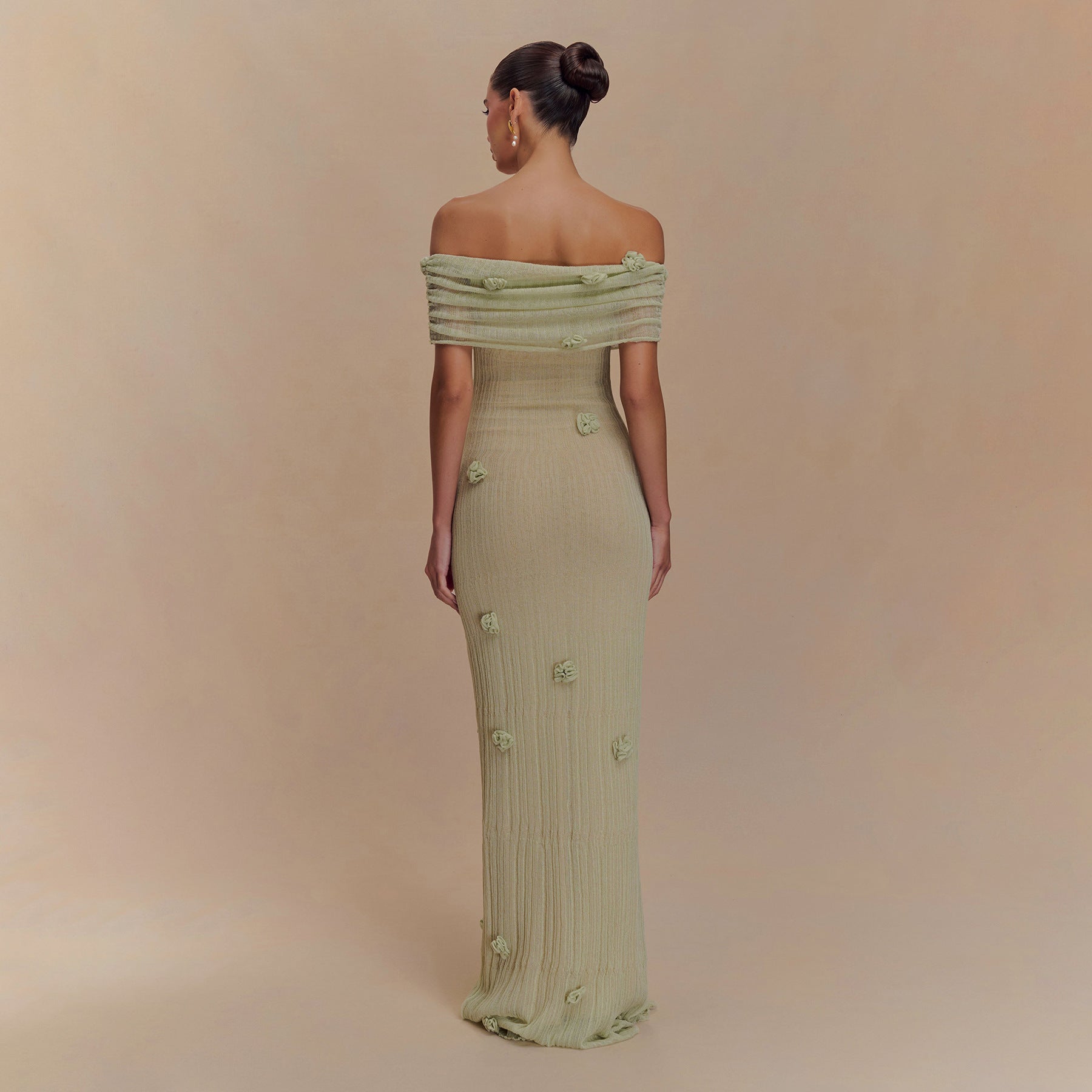 Floral Off-Shoulder Maxi Dress