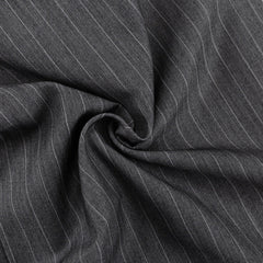 Elegant Professional Pinstriped Wide Leg Pants