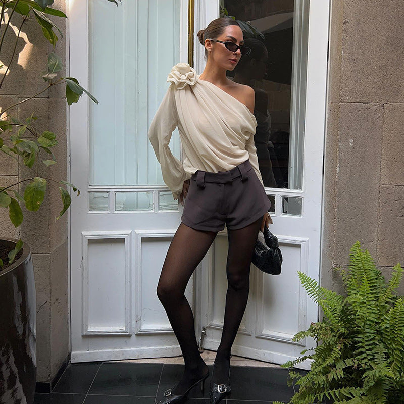 Romantic Off-Shoulder Top