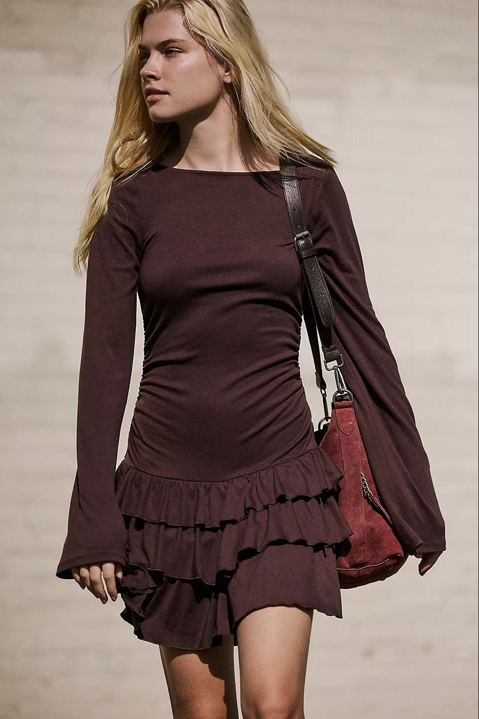 Street Vitality Choice Ruffle Dress