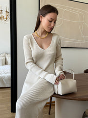 Intellectual Knitted Dress