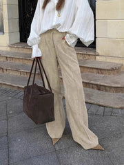 Winter Corduroy Flare Pants
