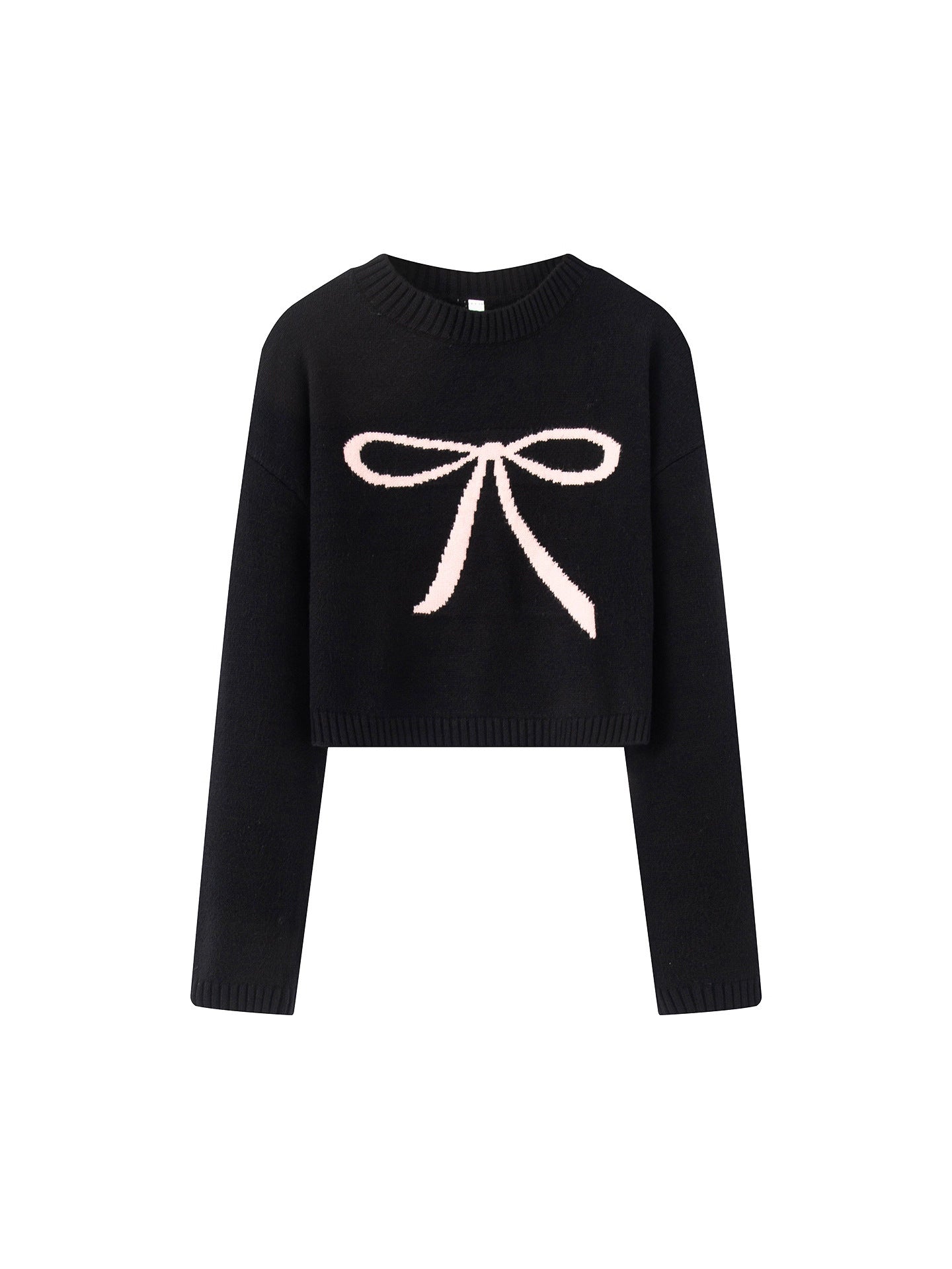 Unique Bow Graphic Sweater