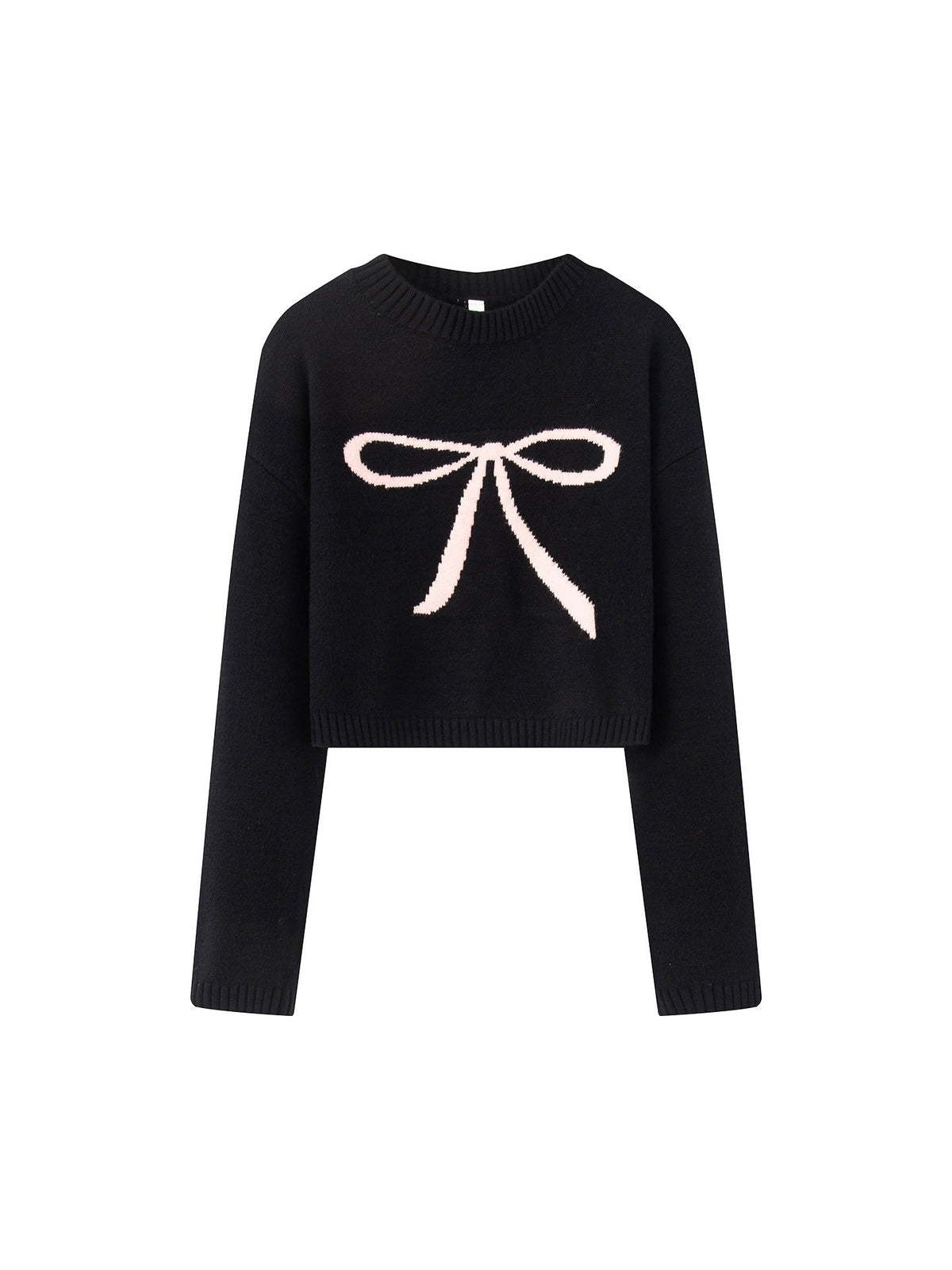 Unique Bow Graphic Sweater