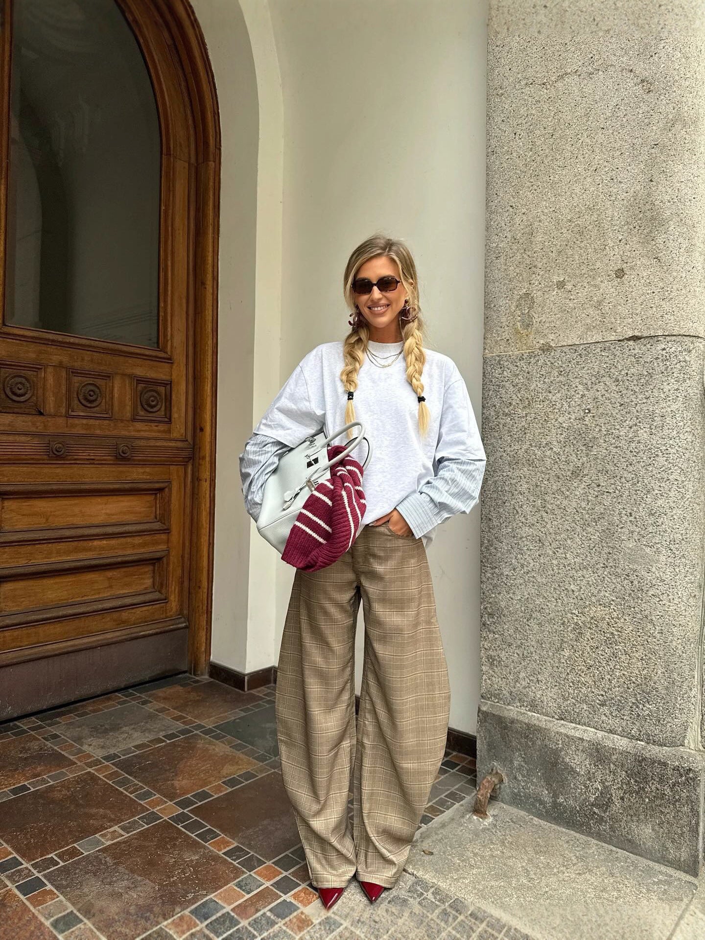 Relaxed Striped Longsleeve T-shirt