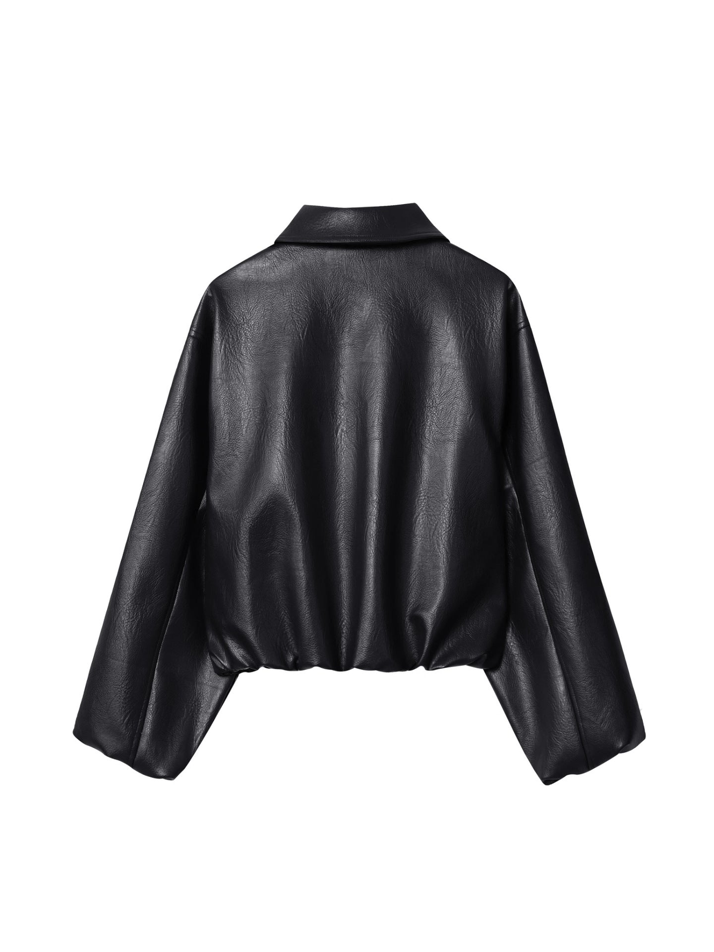 Veste en cuir tendance et stylée