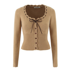 Daily Khaki Knit Set