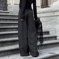 Designer Style Suiting Wide Leg Pants