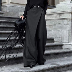 Designer Style Suiting Wide Leg Pants