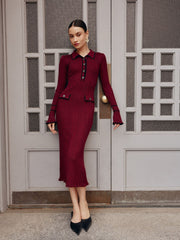 Stylish Classic Knit Dress