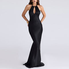 Satin Maxi Dress