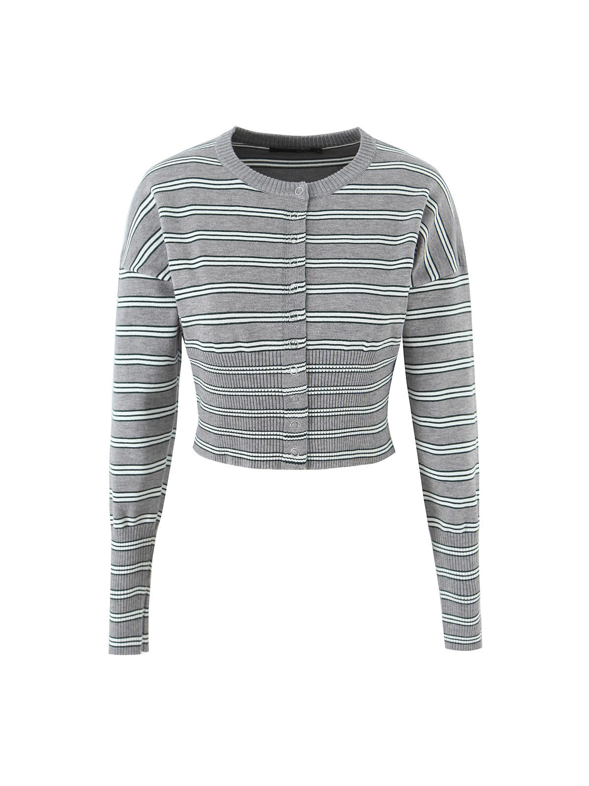 Elegant Stripe Knit Top