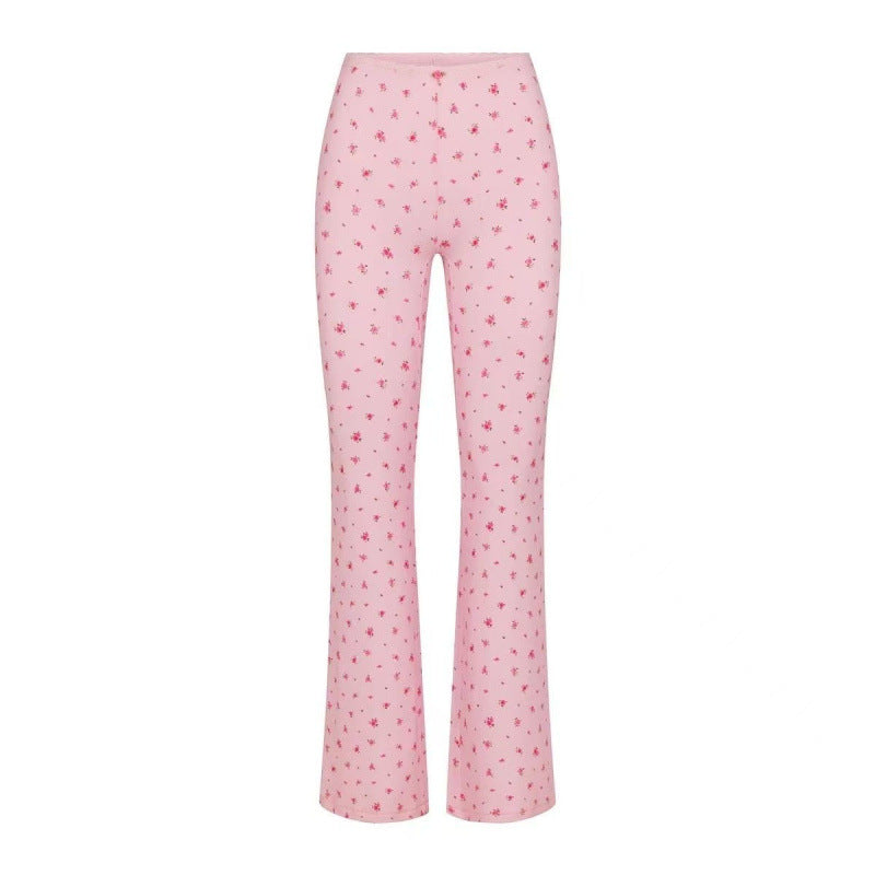 Cozy Comfortable Pajama Flare Pants