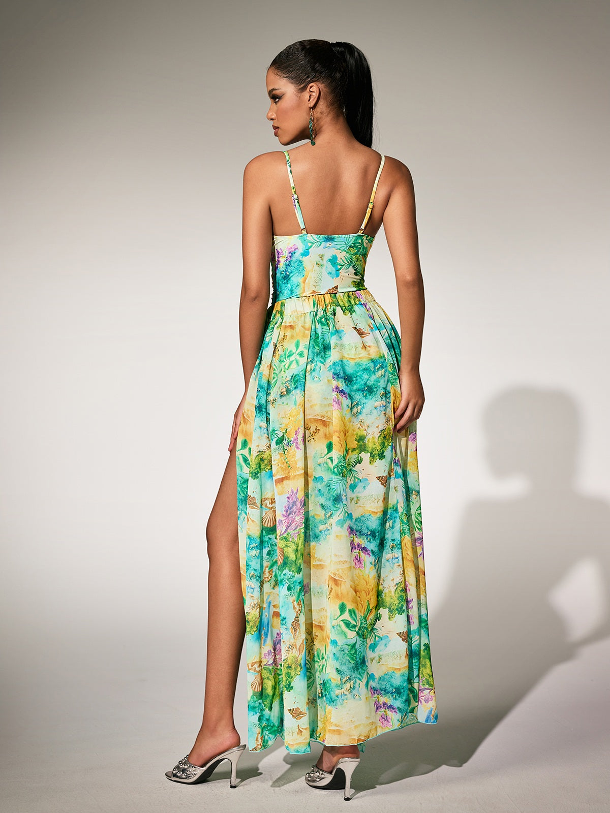 Starfish Printed Swimwear Two Piece Set