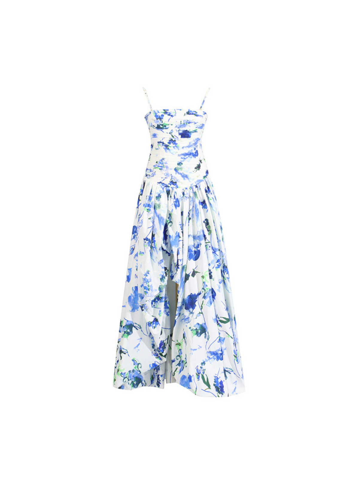 Spaghetti Floral Printed Maxi Dress