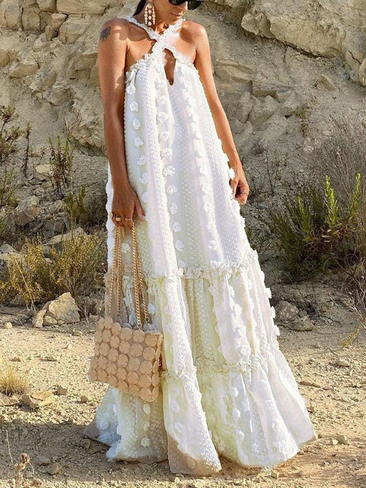 Halter Floral Dresses