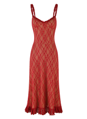 Passionate Lace Sheer Summer Dress