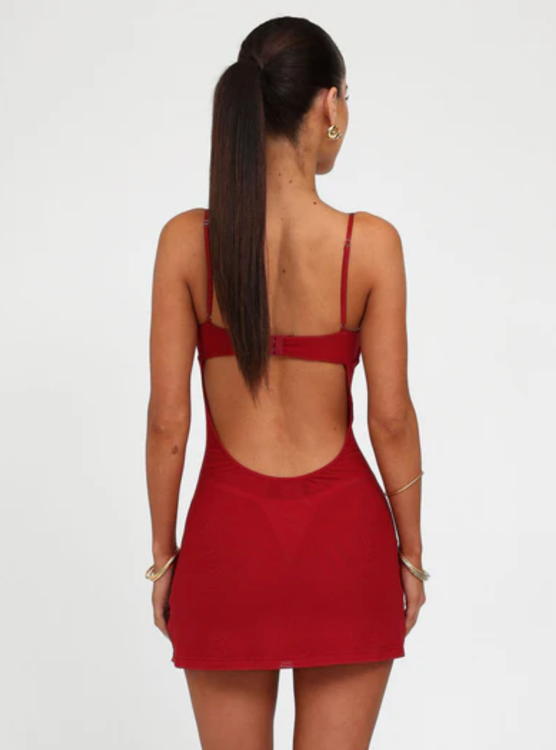 Robe moulante brillante style vacances