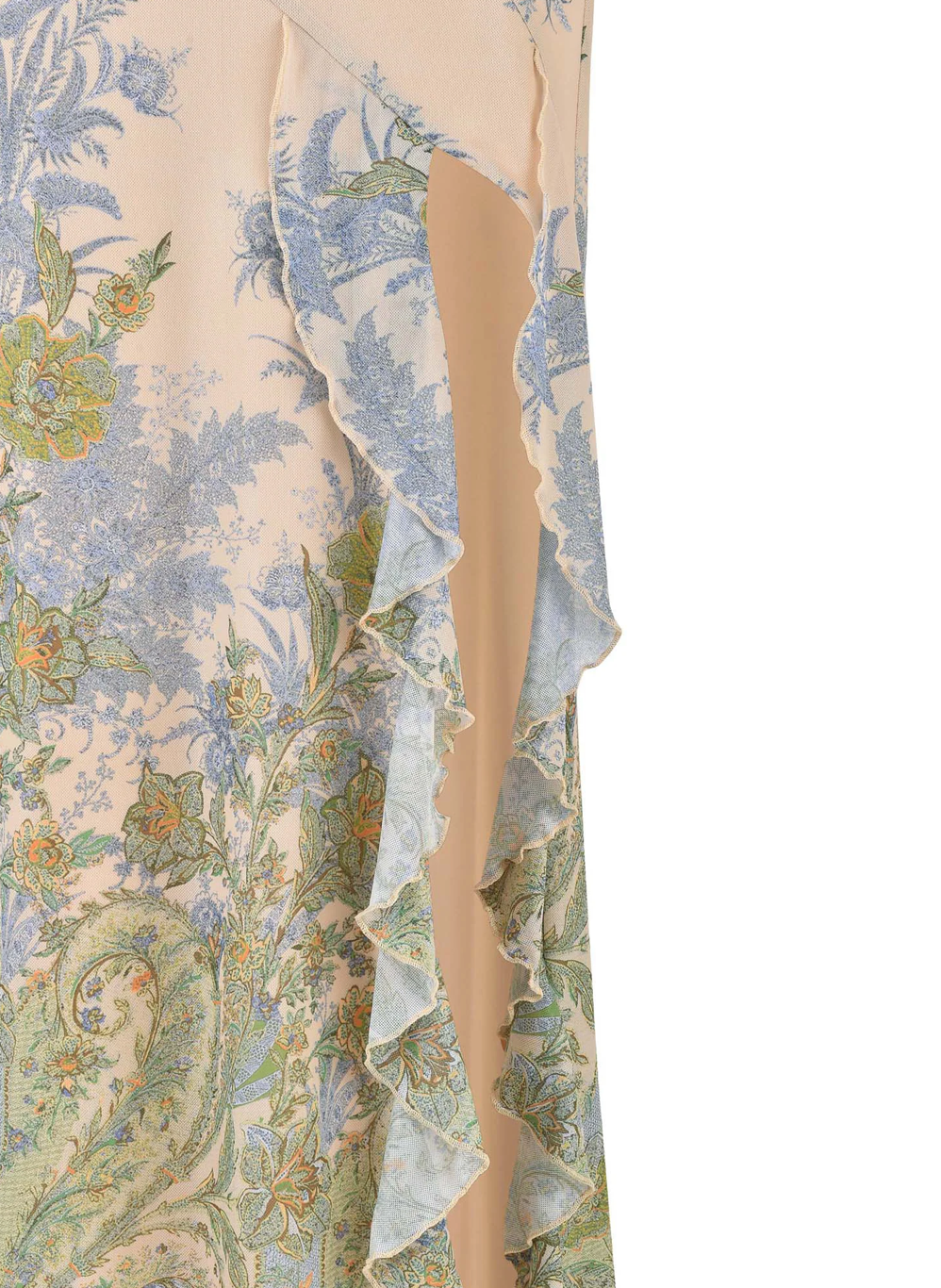 Robe tube à imprimé floral frais